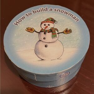 MWW Market mini plates-How to Build a Snowman